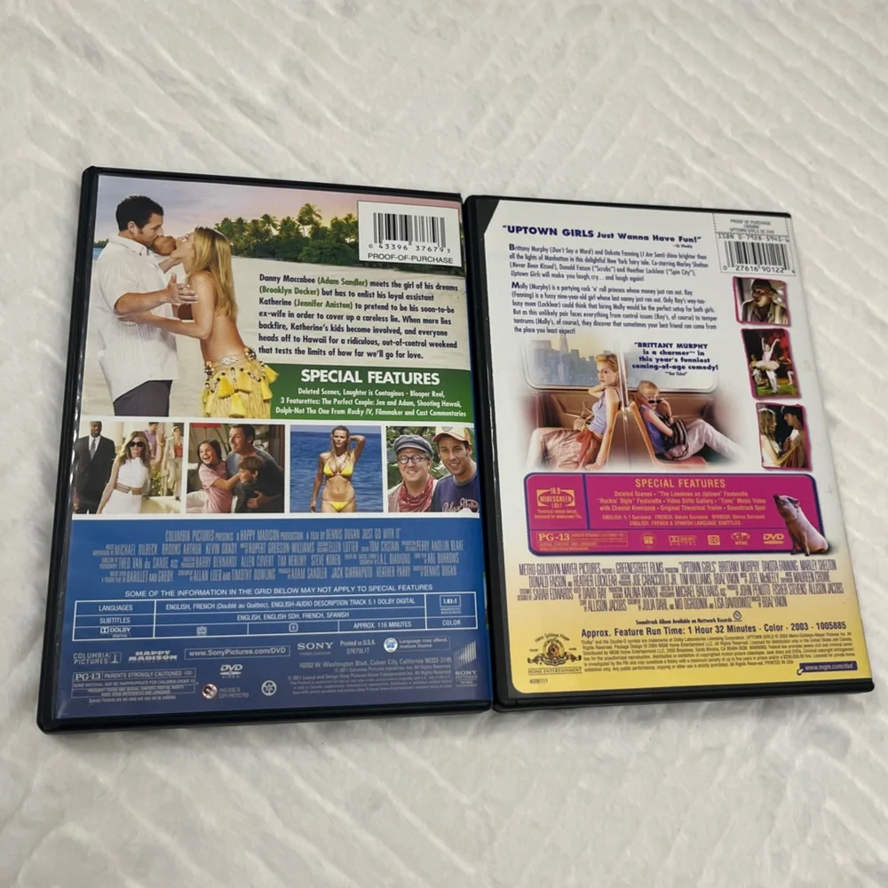 Just Go With It Uptown‎ Girls DVD movies - Picture 2 of 4